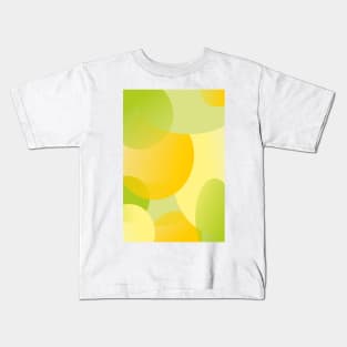 Yellow-green gradient Kids T-Shirt